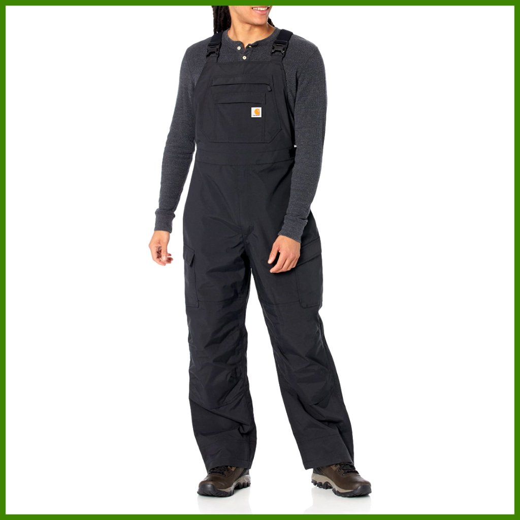 Storm Defender Waterproof Heavyweight Bib Overalls Loose Fit